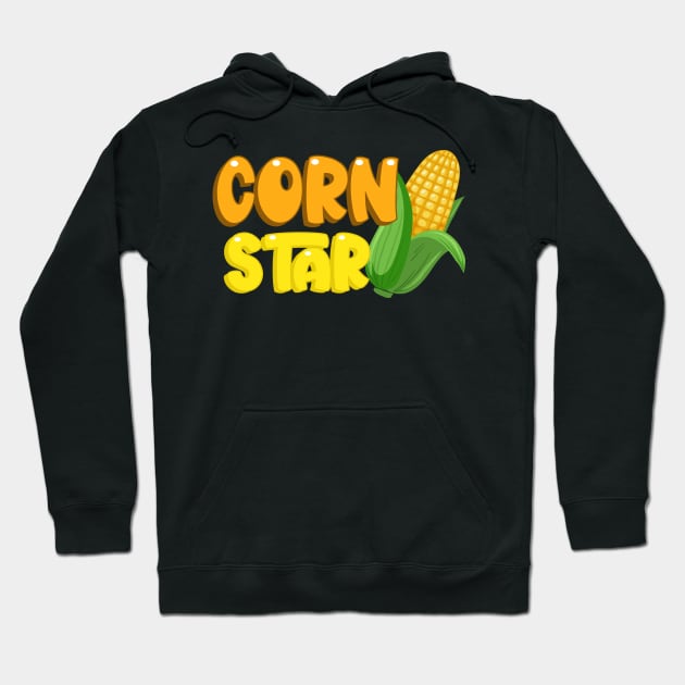 Corn Star Cornhole Shirts Hoodie by JohnRelo